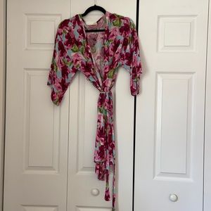 Pink Blush Maternity Robe